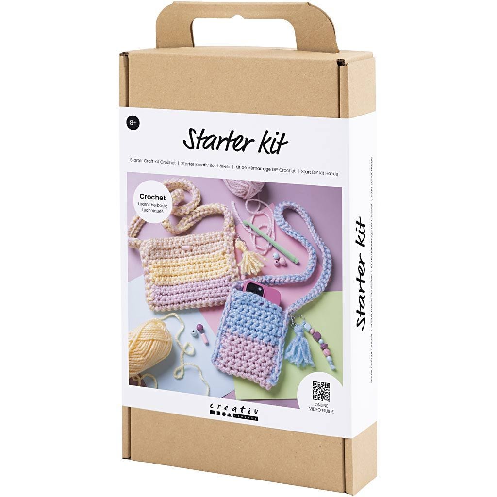Starter Craft Kit - Crochet Bags