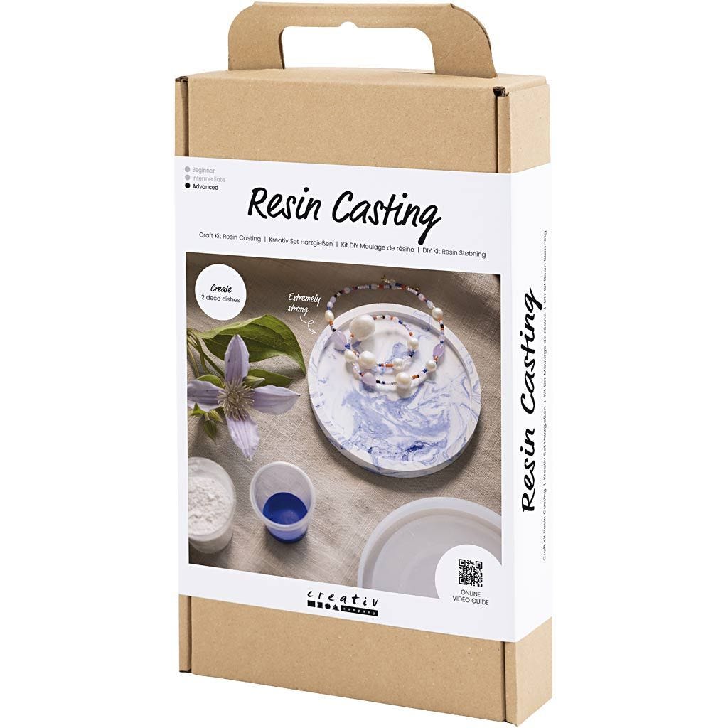 Craft Kit: Resin Casting - Round Trinket Tray | Buy Online from The Home Crafters