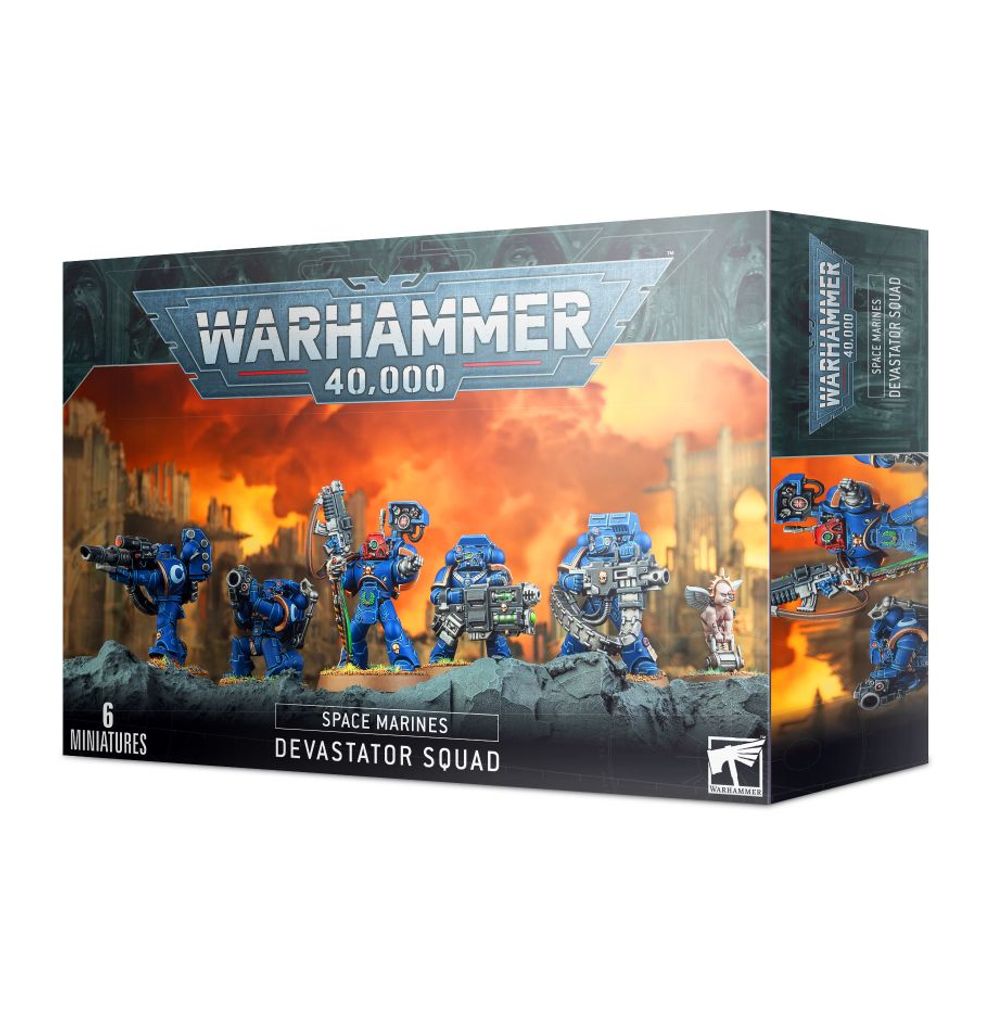 Space Marines: Devastator Squad | Buy Online from The Home Crafters