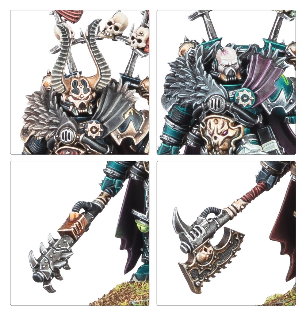 Chaos Space Marines: Chaos Lord | Buy Online from The Home Crafters