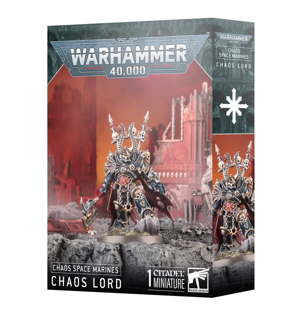 Chaos Space Marines: Chaos Lord | Buy Online from The Home Crafters