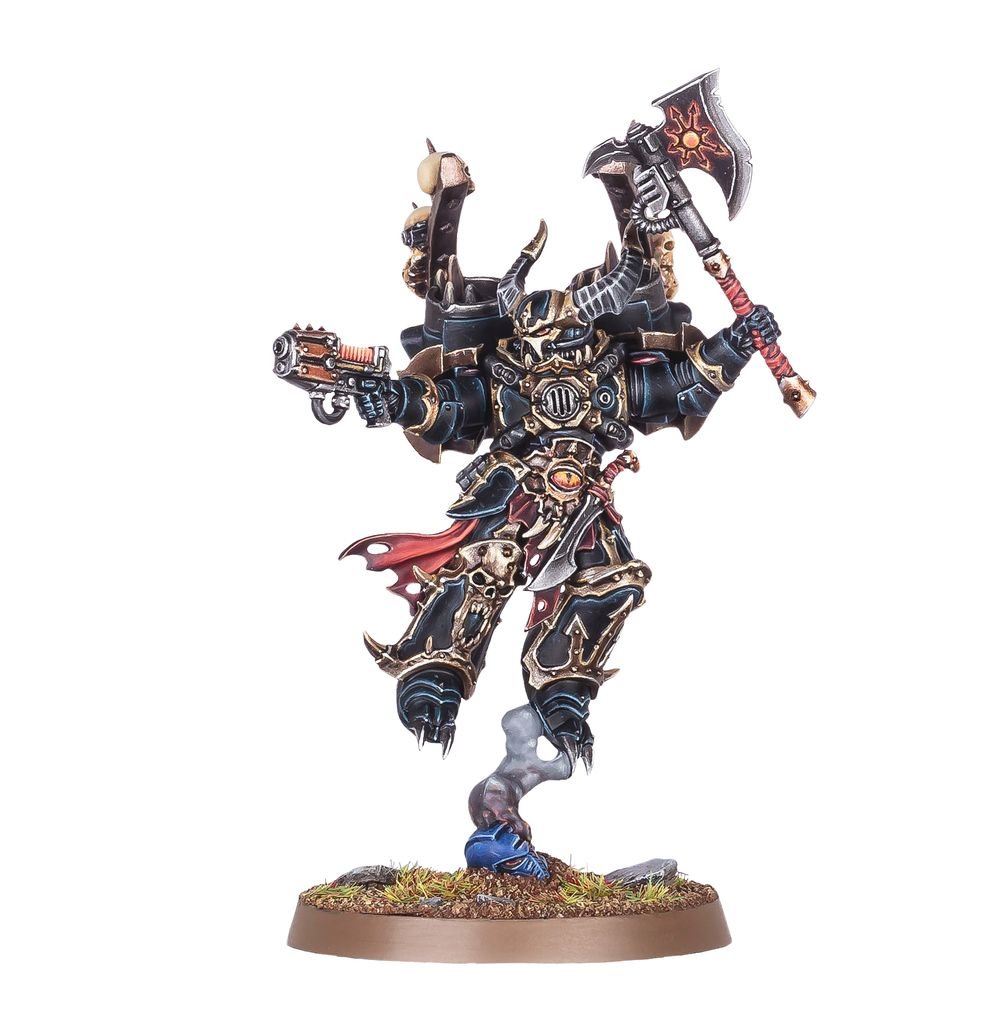 Chaos Space Marines: Chaos Lord with Jump Pack | Buy Online from The Home Crafters