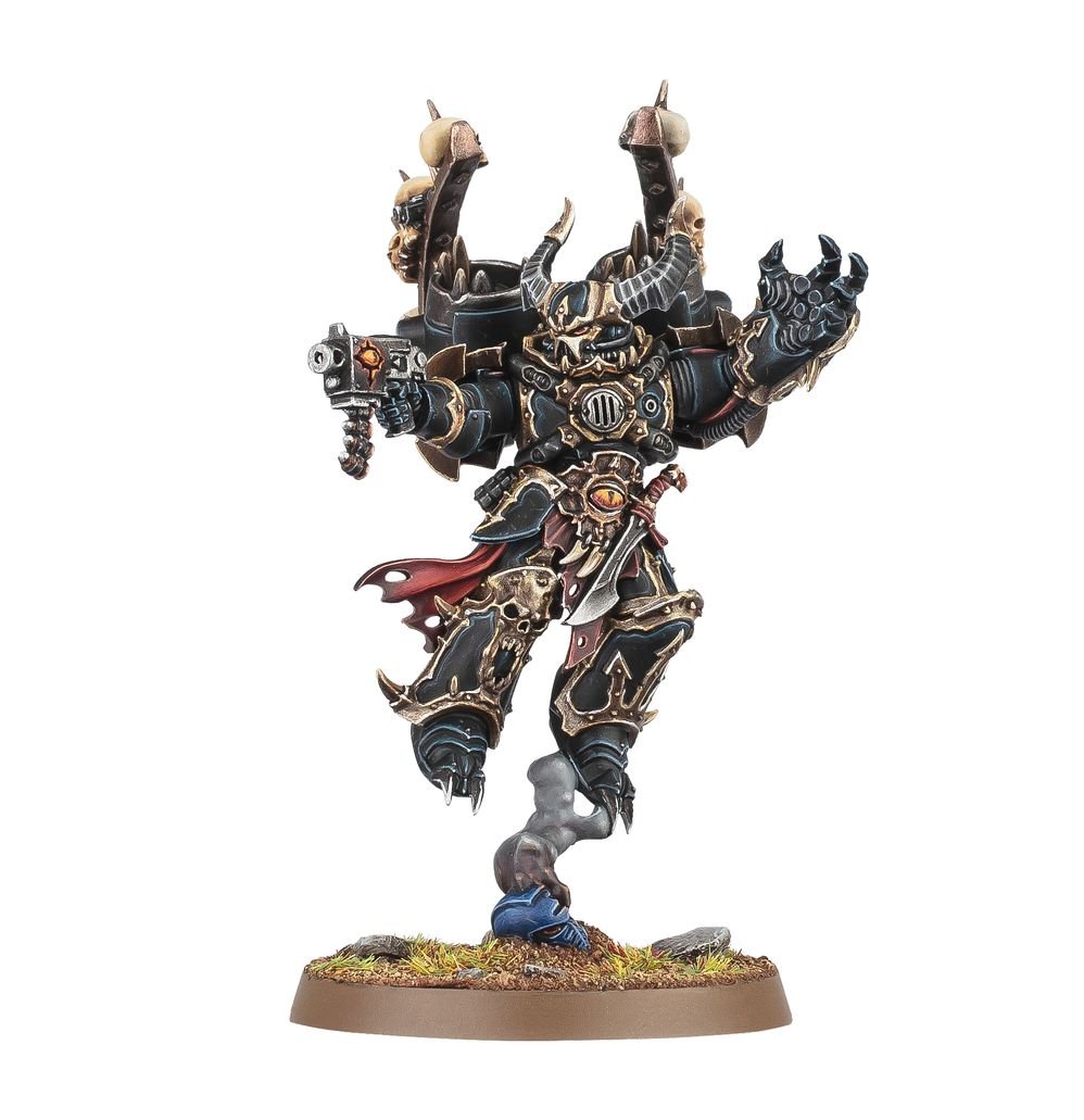 Chaos Space Marines: Chaos Lord with Jump Pack | Buy Online from The Home Crafters