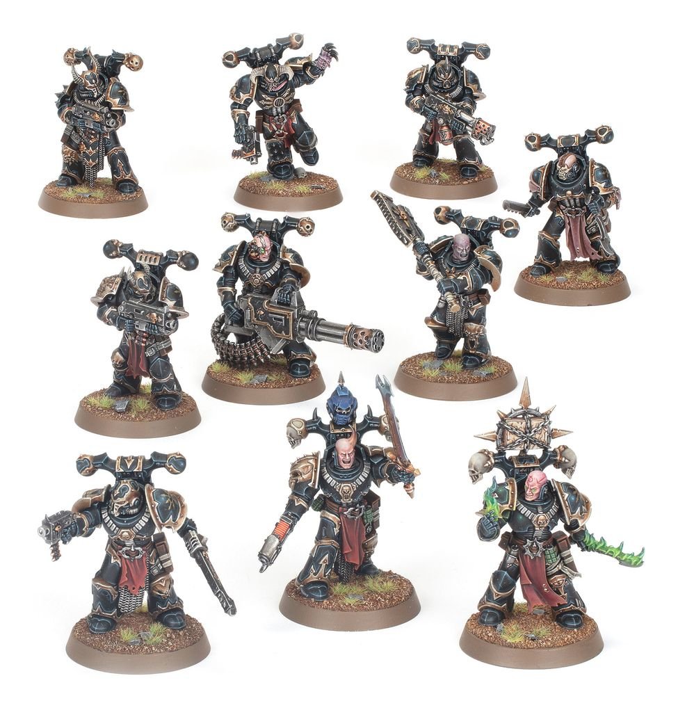 Chaos Space Marines: Legionaries | Buy Online from The Home Crafters