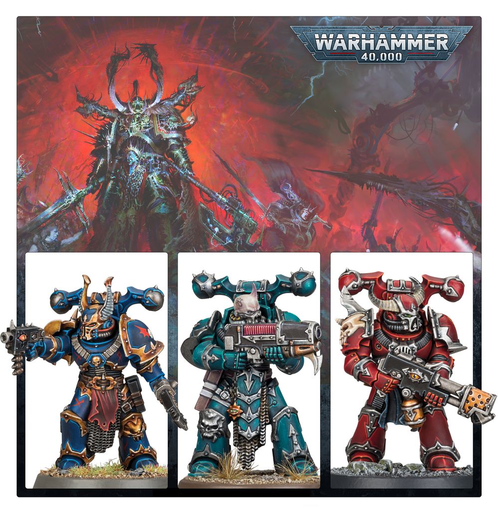 Chaos Space Marines: Legionaries | Buy Online from The Home Crafters