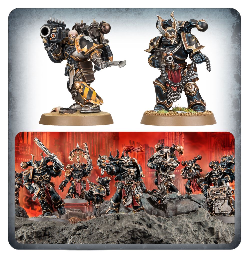 Chaos Space Marines: Legionaries | Buy Online from The Home Crafters