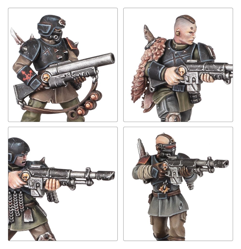 Chaos Space Marines: Traitor Guardsmen Squad | Buy Online from The Home Crafters