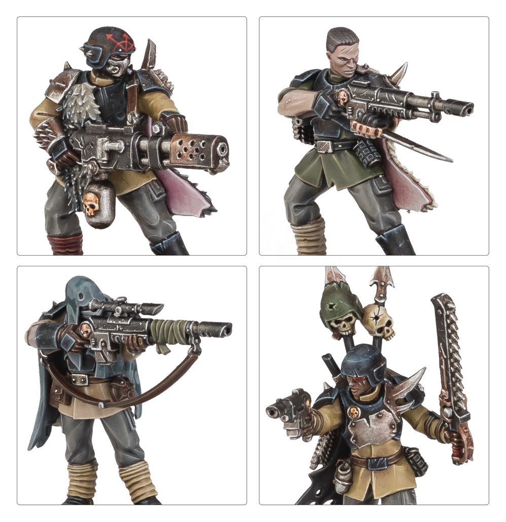 Chaos Space Marines: Traitor Guardsmen Squad | Buy Online from The Home Crafters