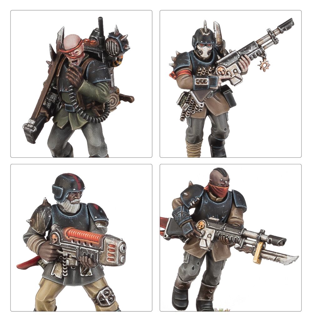 Chaos Space Marines: Traitor Guardsmen Squad | Buy Online from The Home Crafters