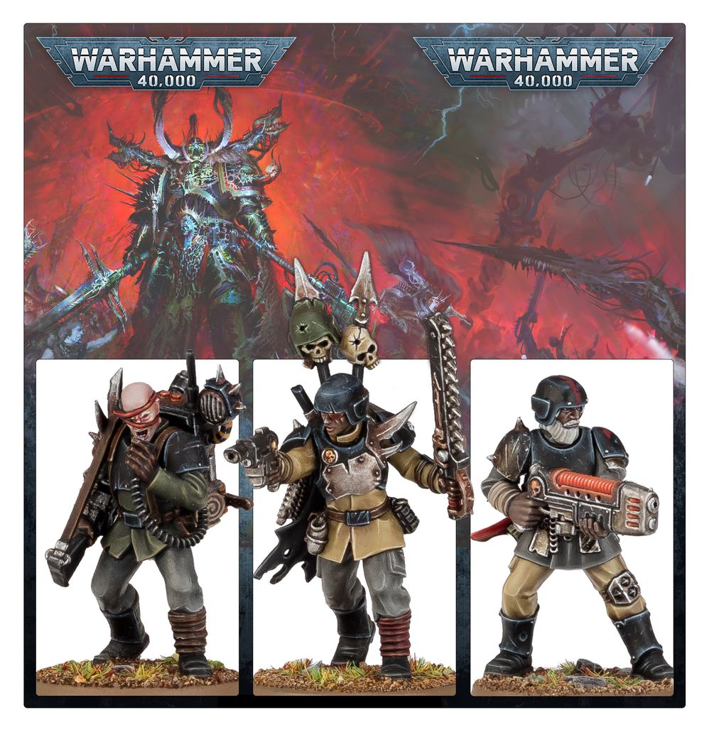Chaos Space Marines: Traitor Guardsmen Squad | Buy Online from The Home Crafters