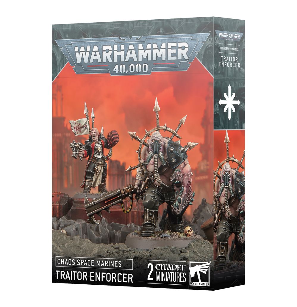 Chaos Space Marines: Traitor Enforcer | Buy Online from The Home Crafters