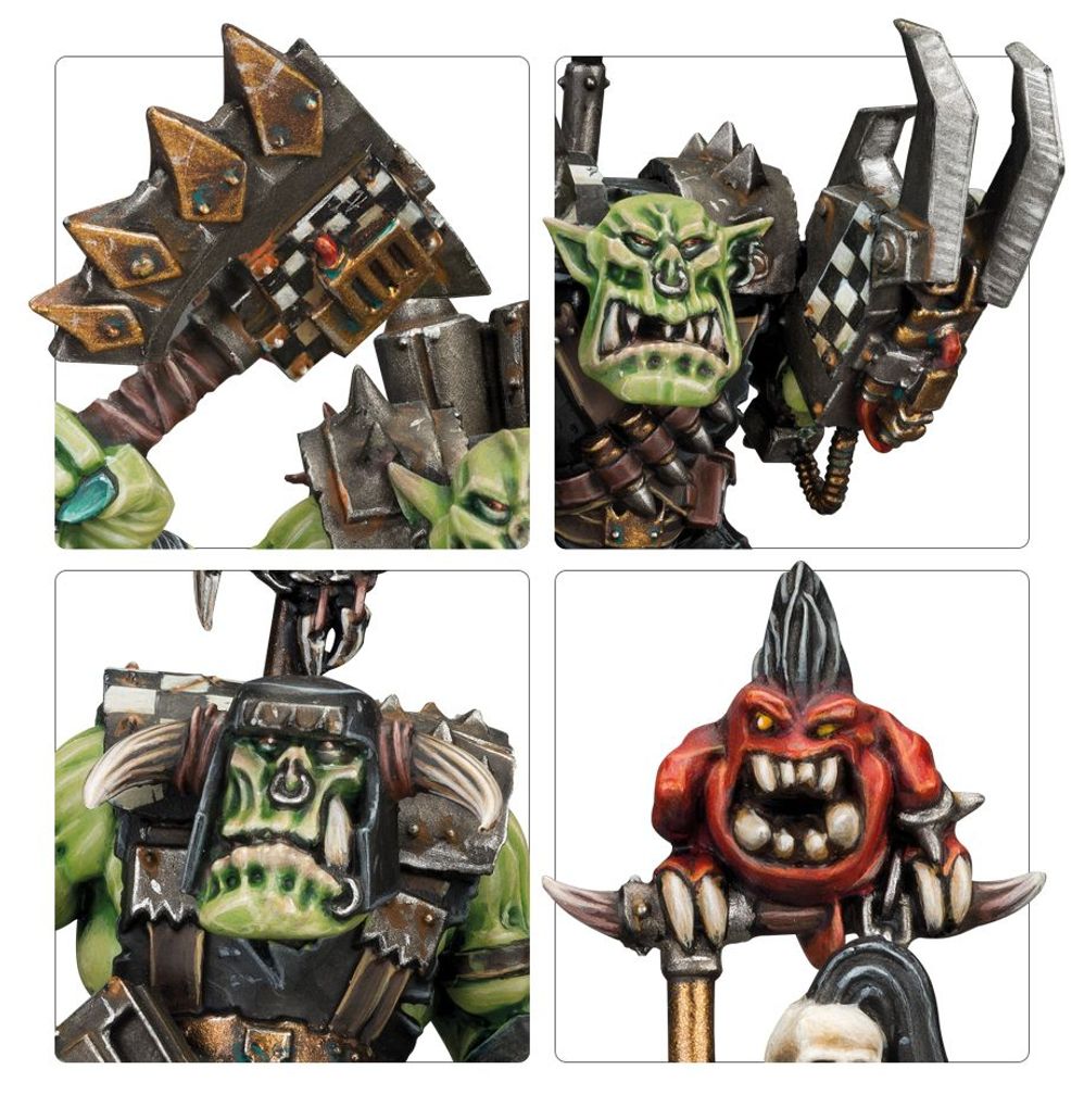 Warhammer 40k: Orks - Nobz | Buy Online from The Home Crafters
