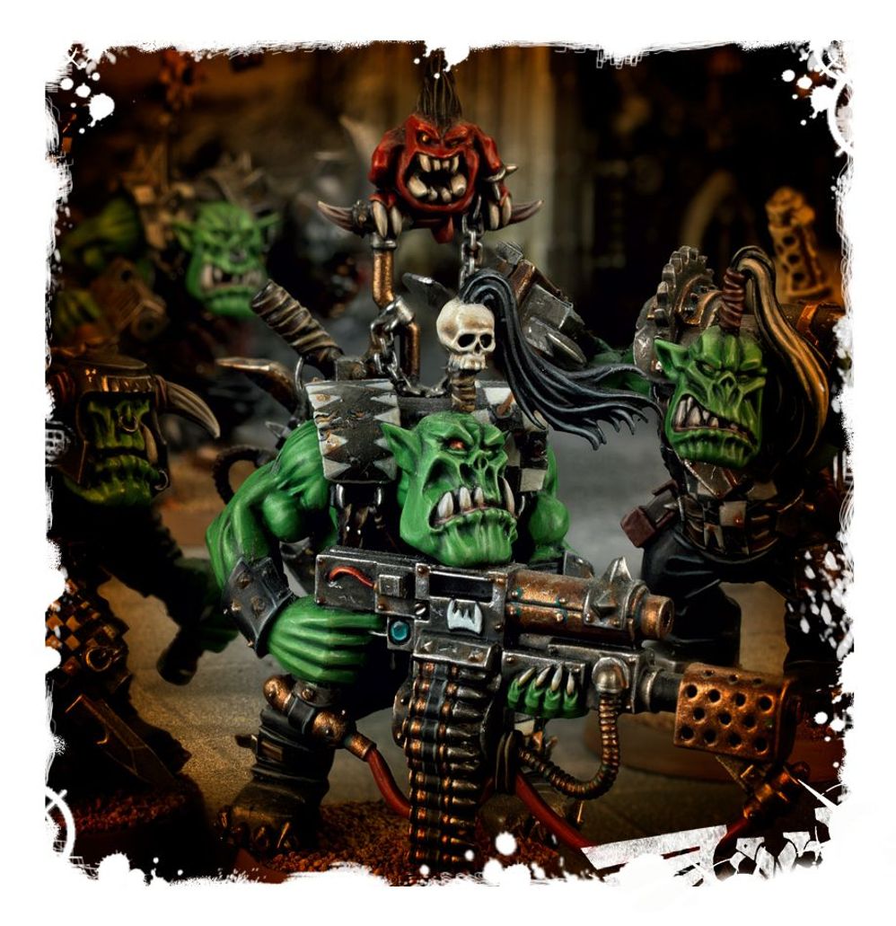Warhammer 40k: Orks - Nobz | Buy Online from The Home Crafters