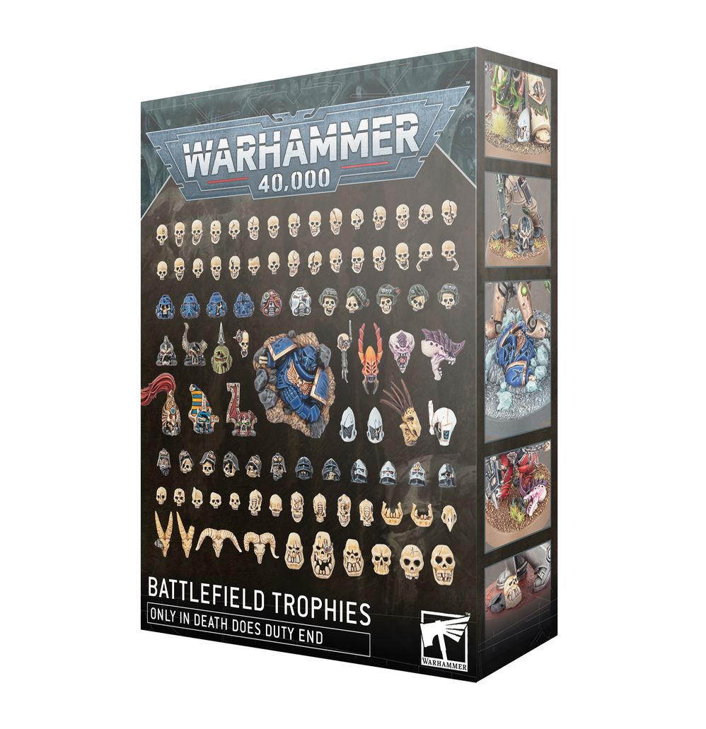 Warhammer 40000: Battlefield Trophies | Buy Online from The Home Crafters