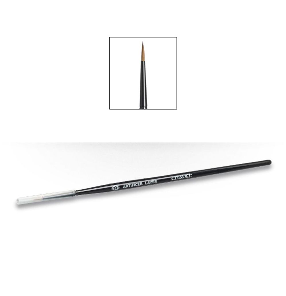 Citadel Small Artificer (Sable) Layer Brush | Buy Online from The Home Crafters