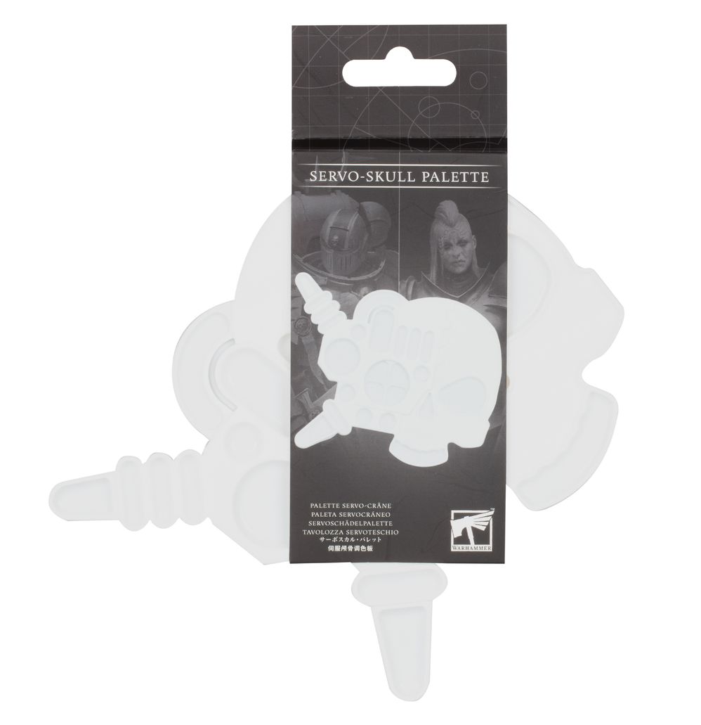 Warhammer Servo Skull Paint Palette | Buy Online from The Home Crafters