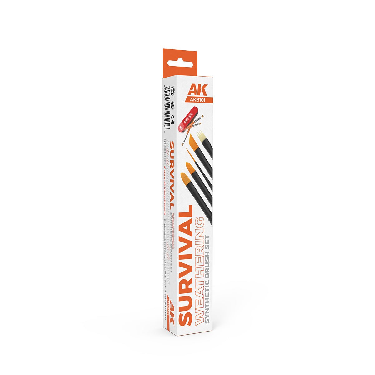 AK Survival Weathering Brushes - Set of 5 | Buy Online from The Home Crafters