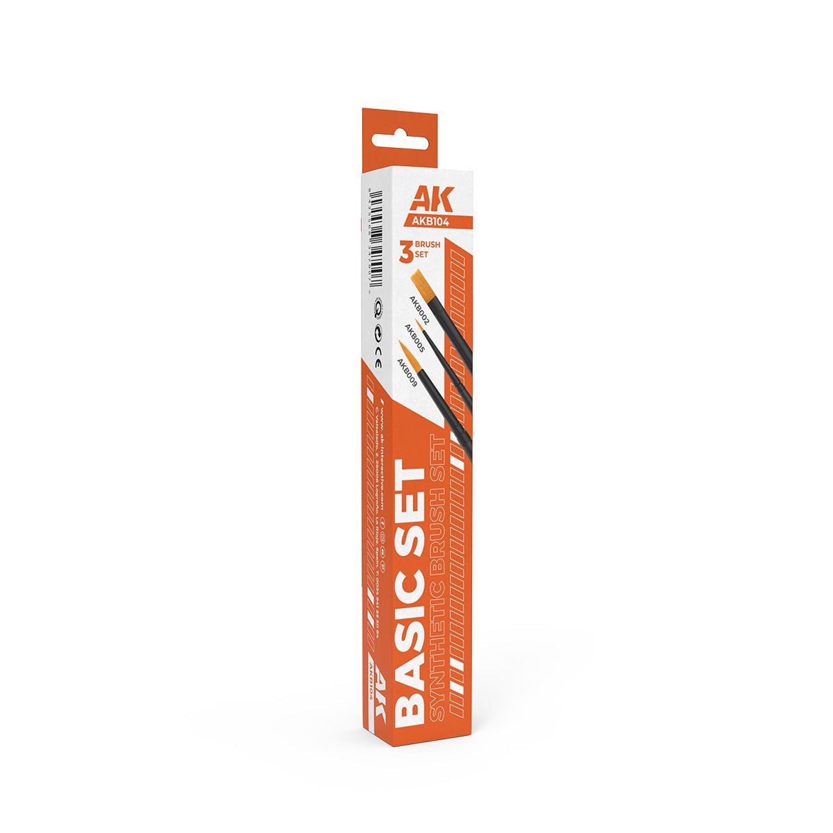 AK Basic Brushes - Set of 3 | Buy Online from The Home Crafters