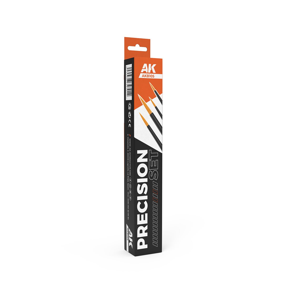 AK Precision Brushes - Set of 4 | Buy Online from The Home Crafters