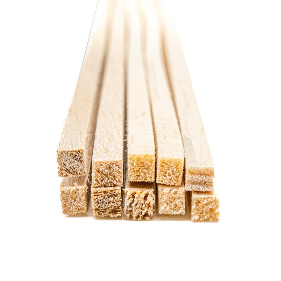 Balsa Wood Square Dowel 450mm - each | Buy Online from The Home Crafters