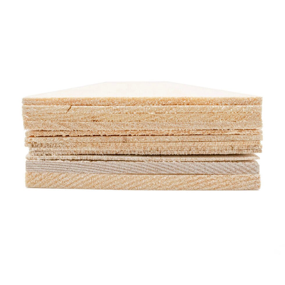 Balsa Wood Sheet 100mm x 450mm - each | Buy Online from The Home Crafters