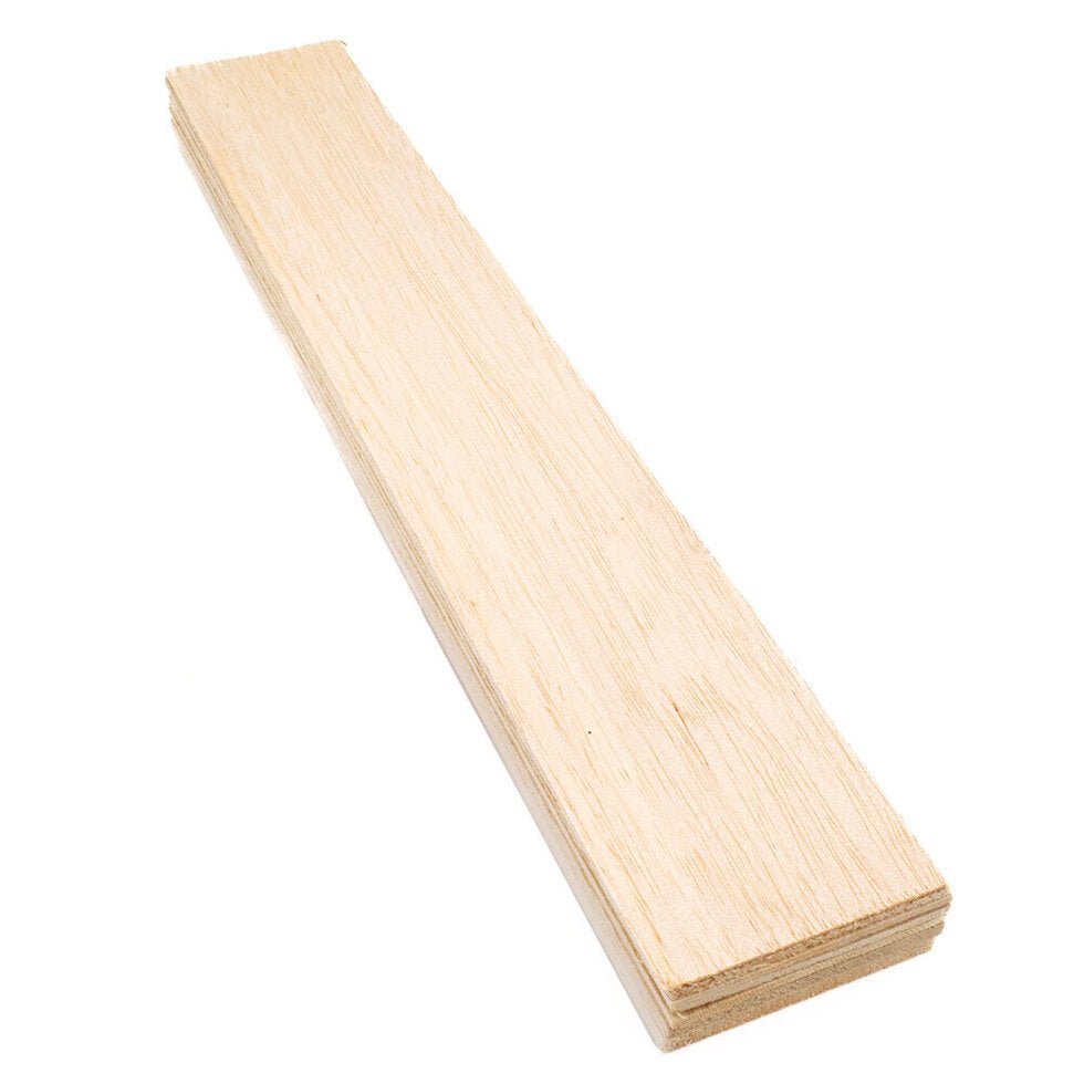 Balsa Wood Sheet 75mm x 450mm - each | Buy Online from The Home Crafters