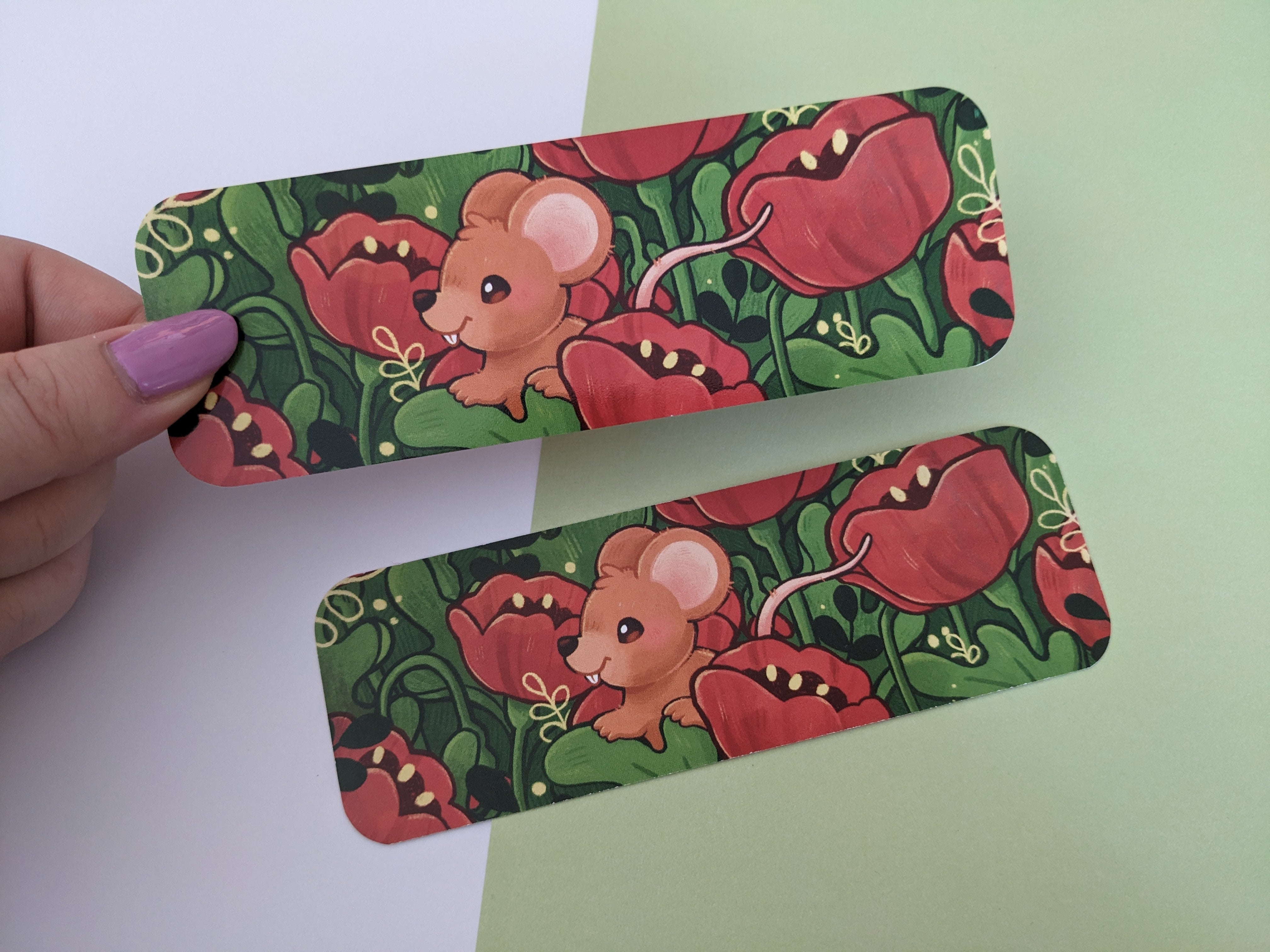 Bristlebearhog Bookmark - Mimsy Mouse