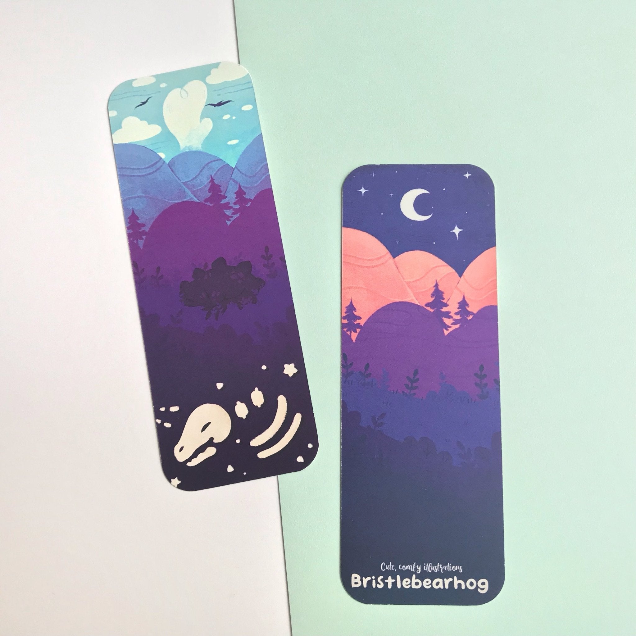 Bristlebearhog Bookmark - Stegosaurus | Buy Online from The Home Crafters