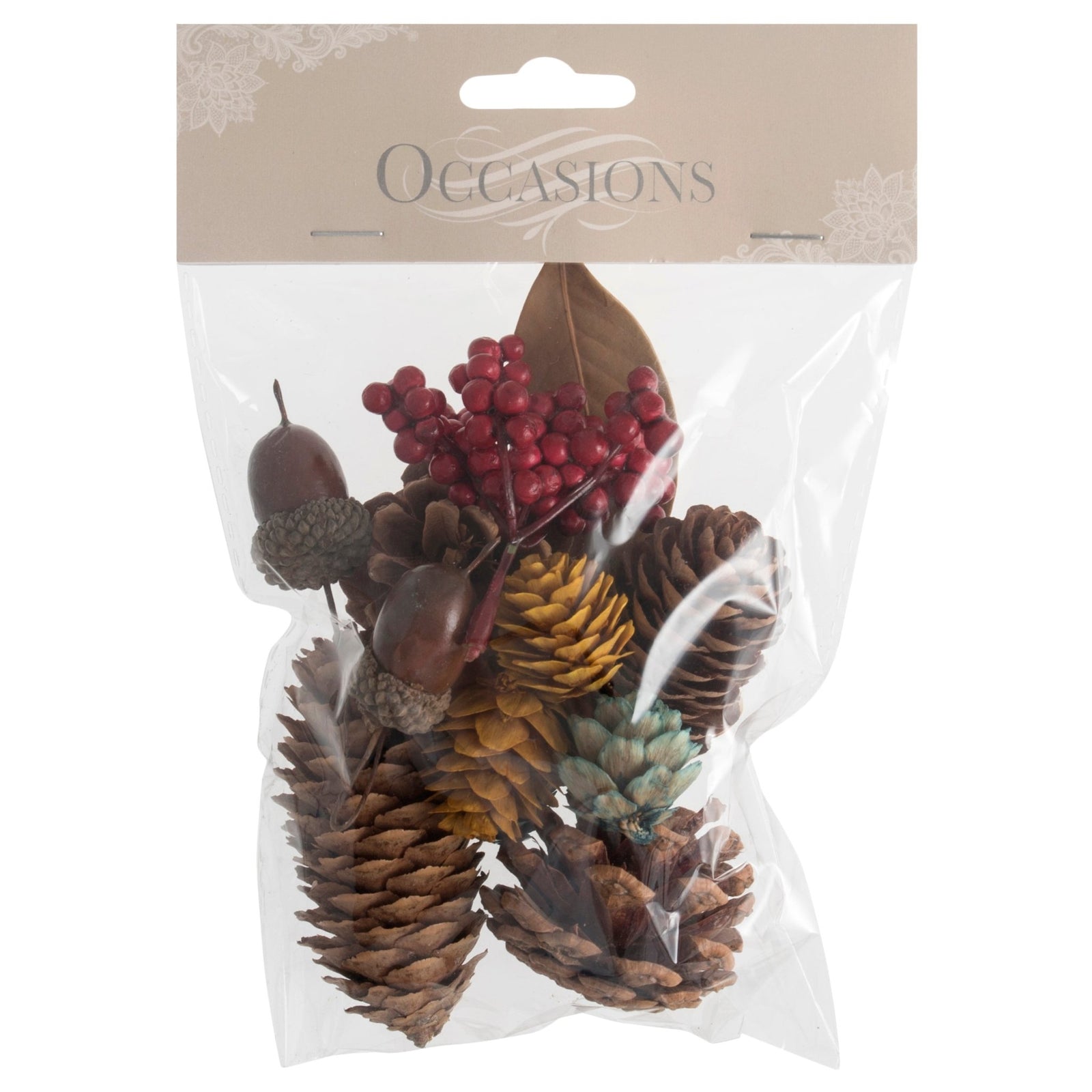 Natural Acorn Mix Bag: 45g | Buy Online from The Home Crafters