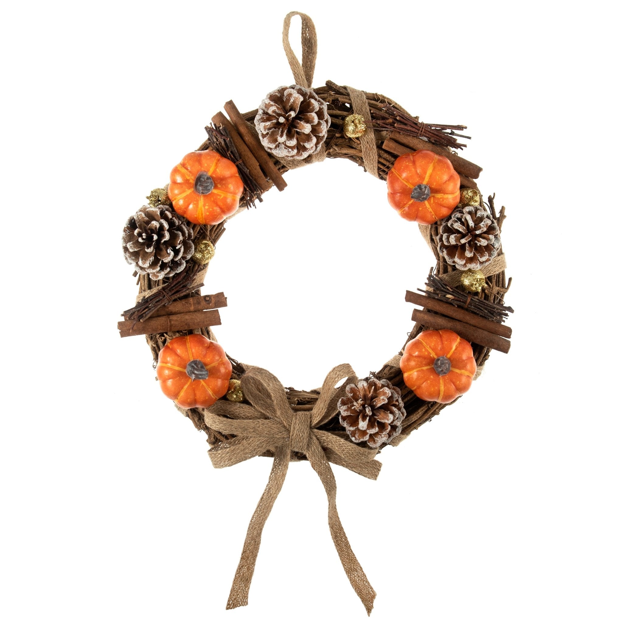 Make Your Own Festive Wreath Kit: Autumn: 30cm | Buy Online from The Home Crafters