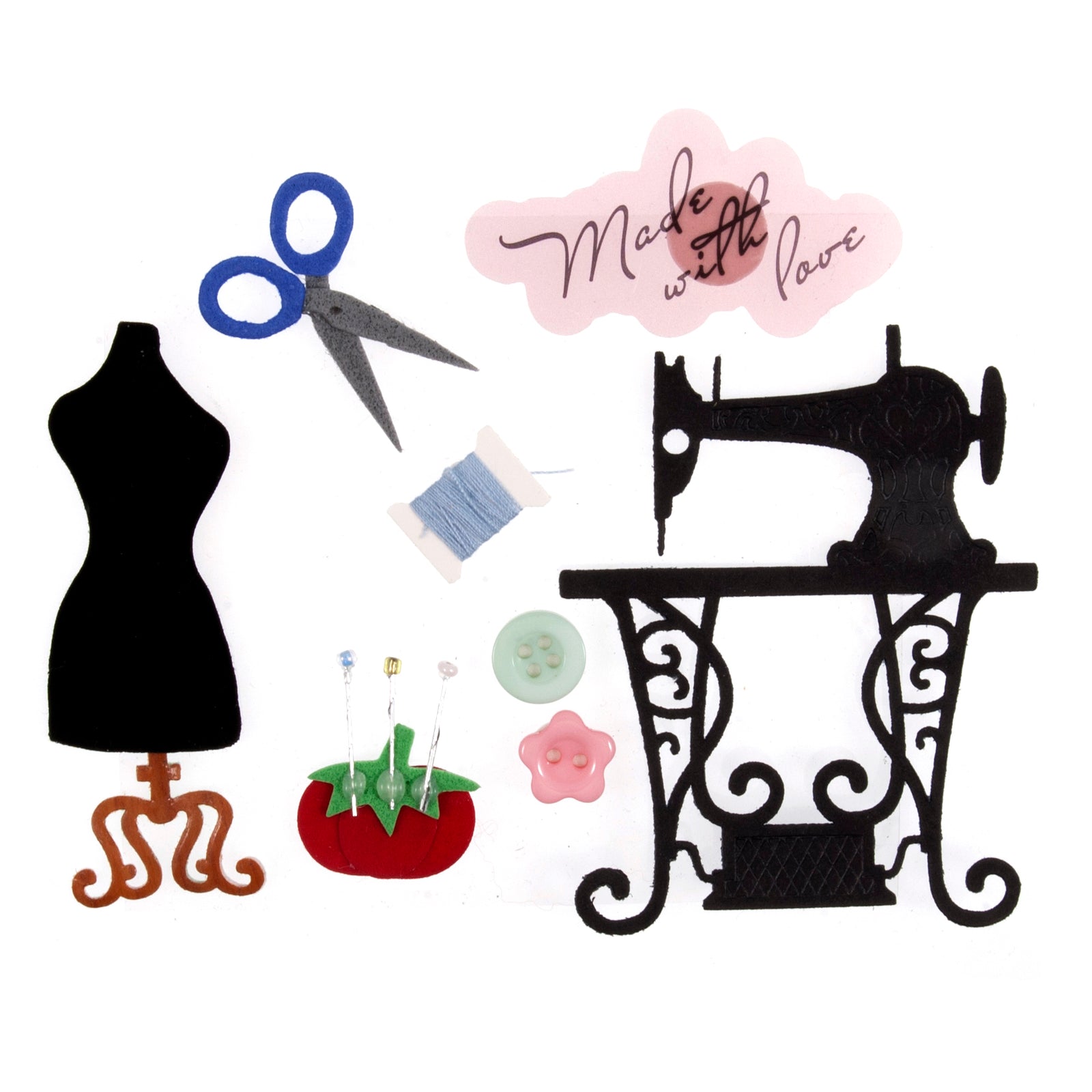Craft Embellishments: Sewing Kit - 8pc | Buy Online from The Home Crafters