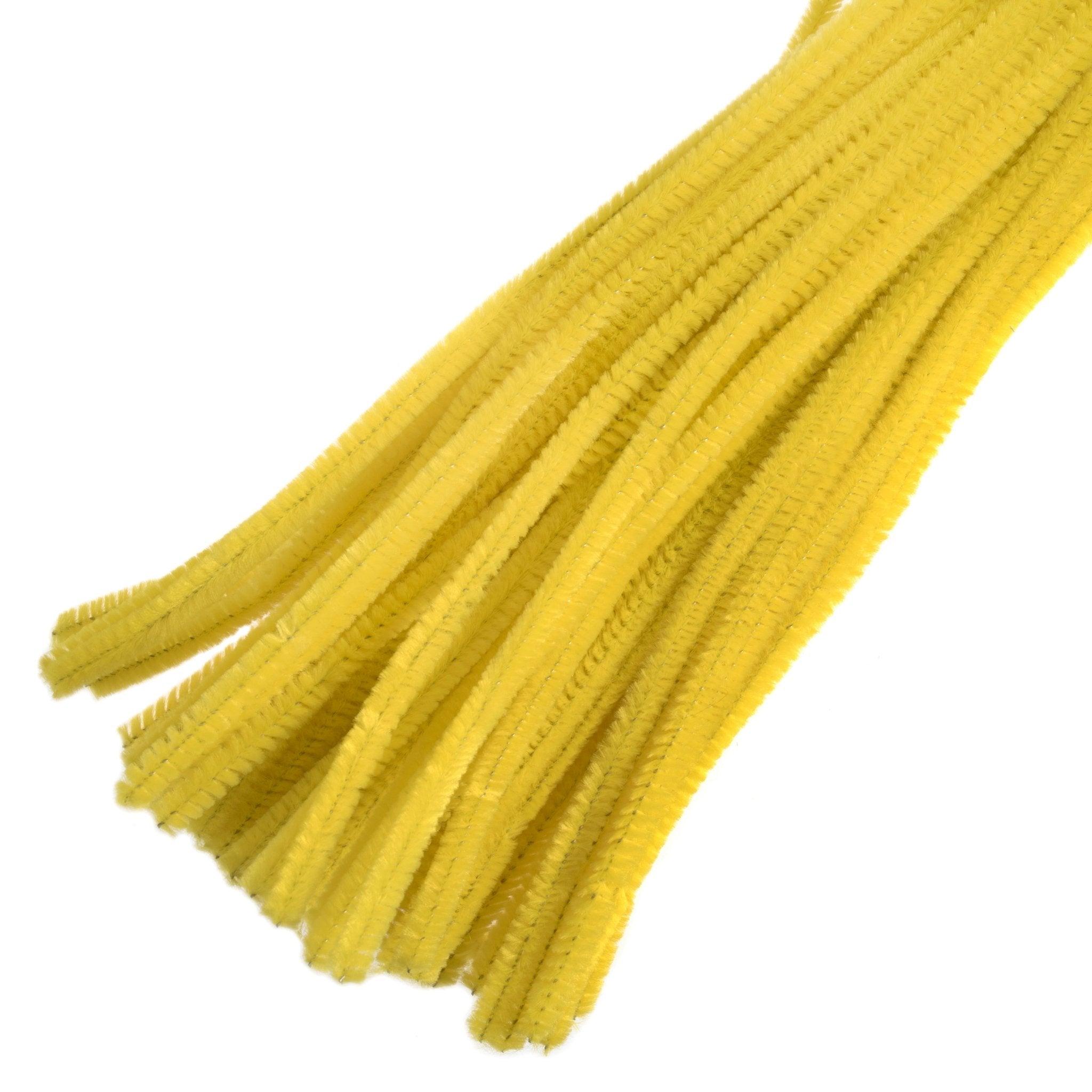 12mm Chenille Stems / Pipe Cleaners: 15pk | Buy Online from The Home Crafters