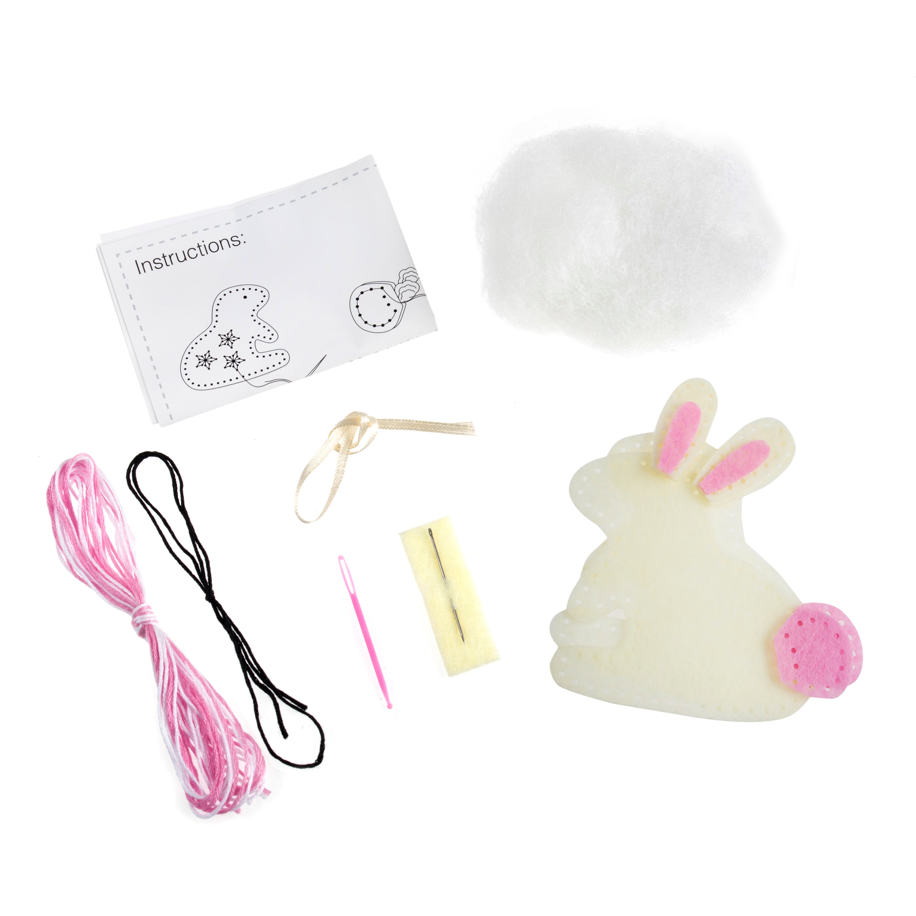 Trimits Felt Decoration Kit: Bunny