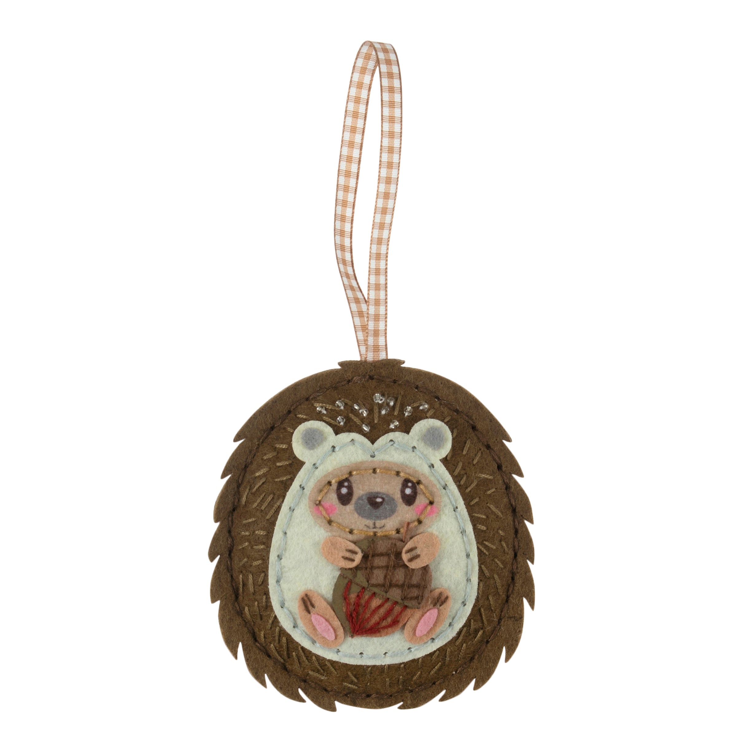 Trimits Felt Decoration Kit: Hedgehog