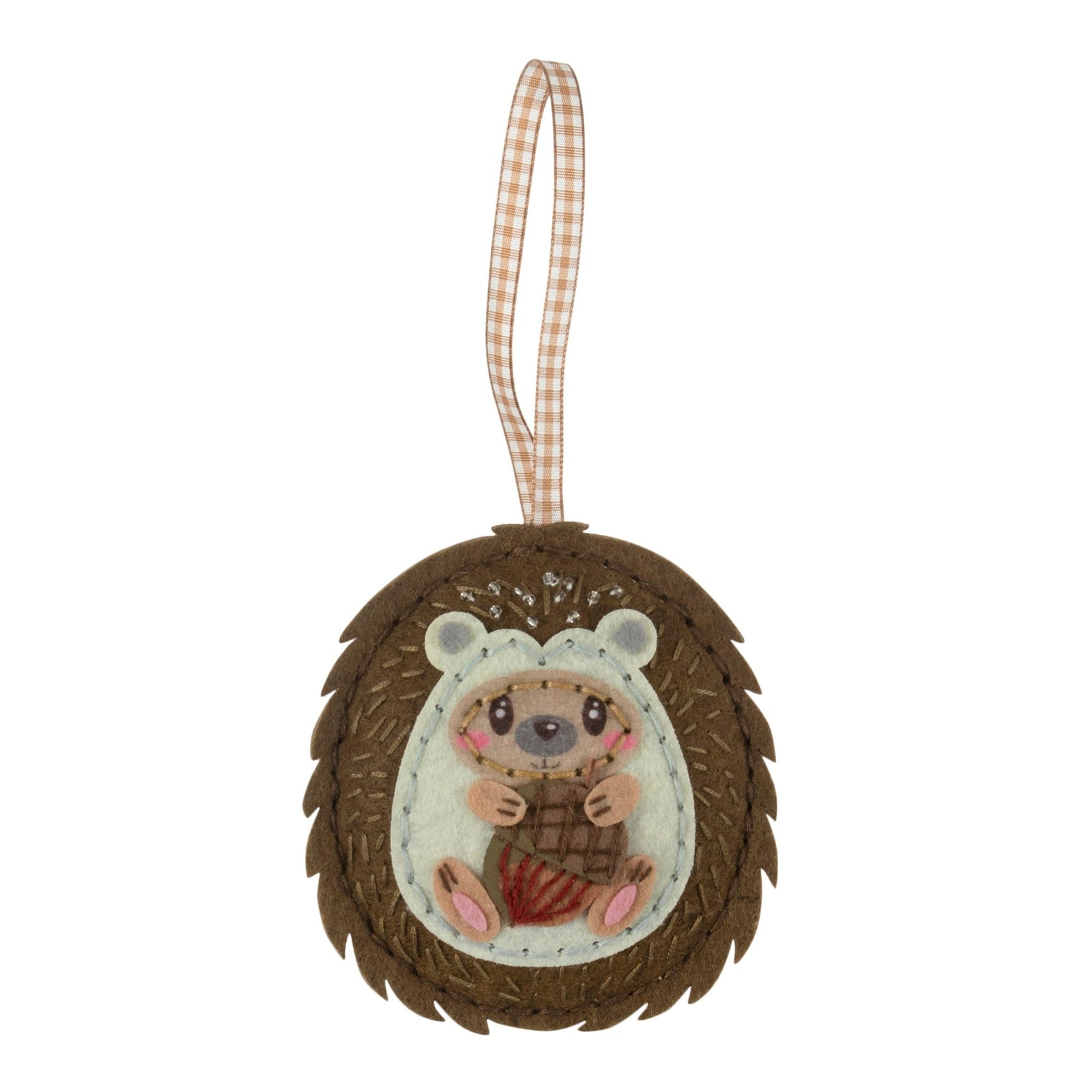Trimits Felt Decoration Kit: Hedgehog | Buy Online from The Home Crafters