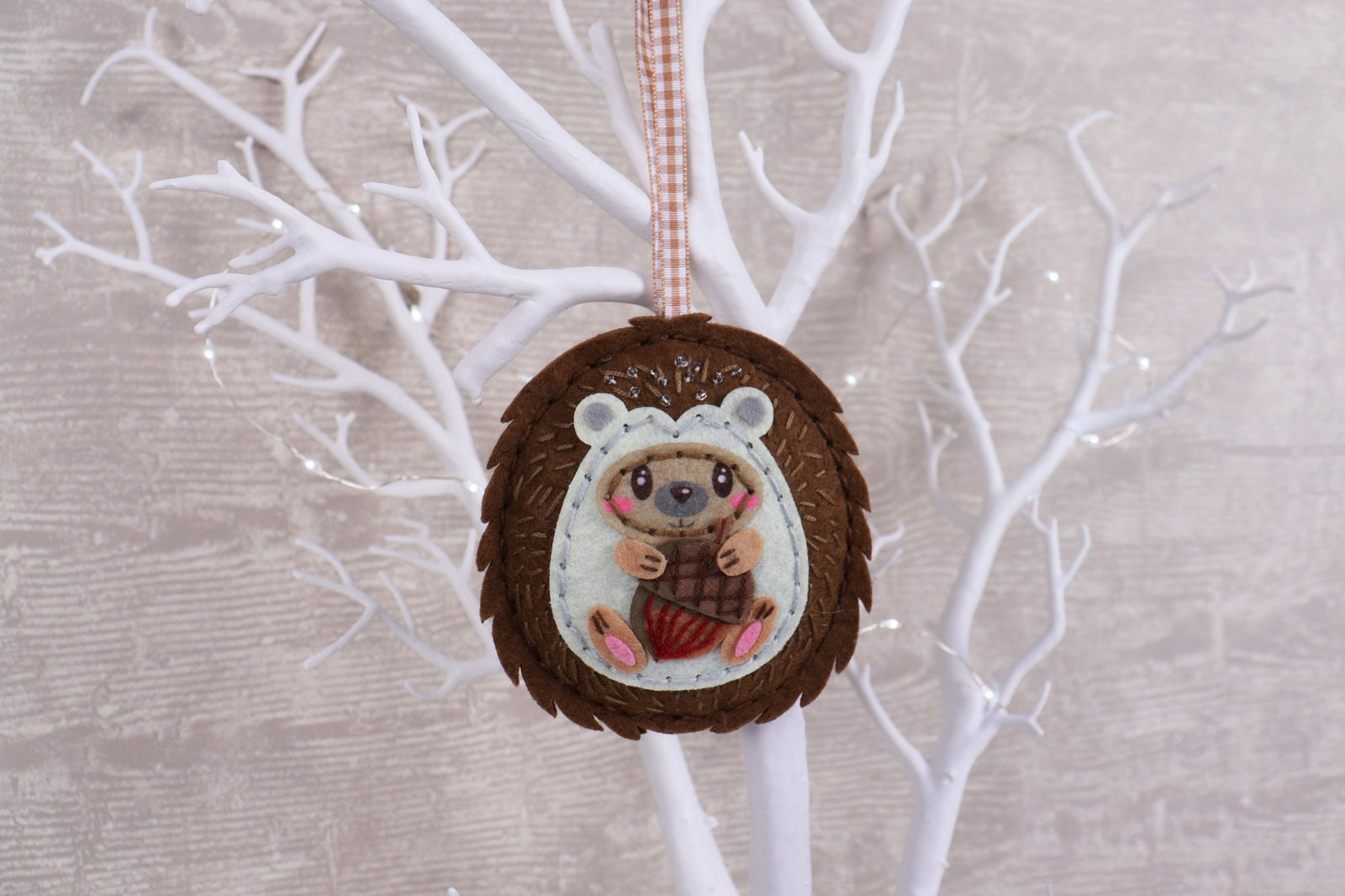 Trimits Felt Decoration Kit: Hedgehog | Buy Online from The Home Crafters