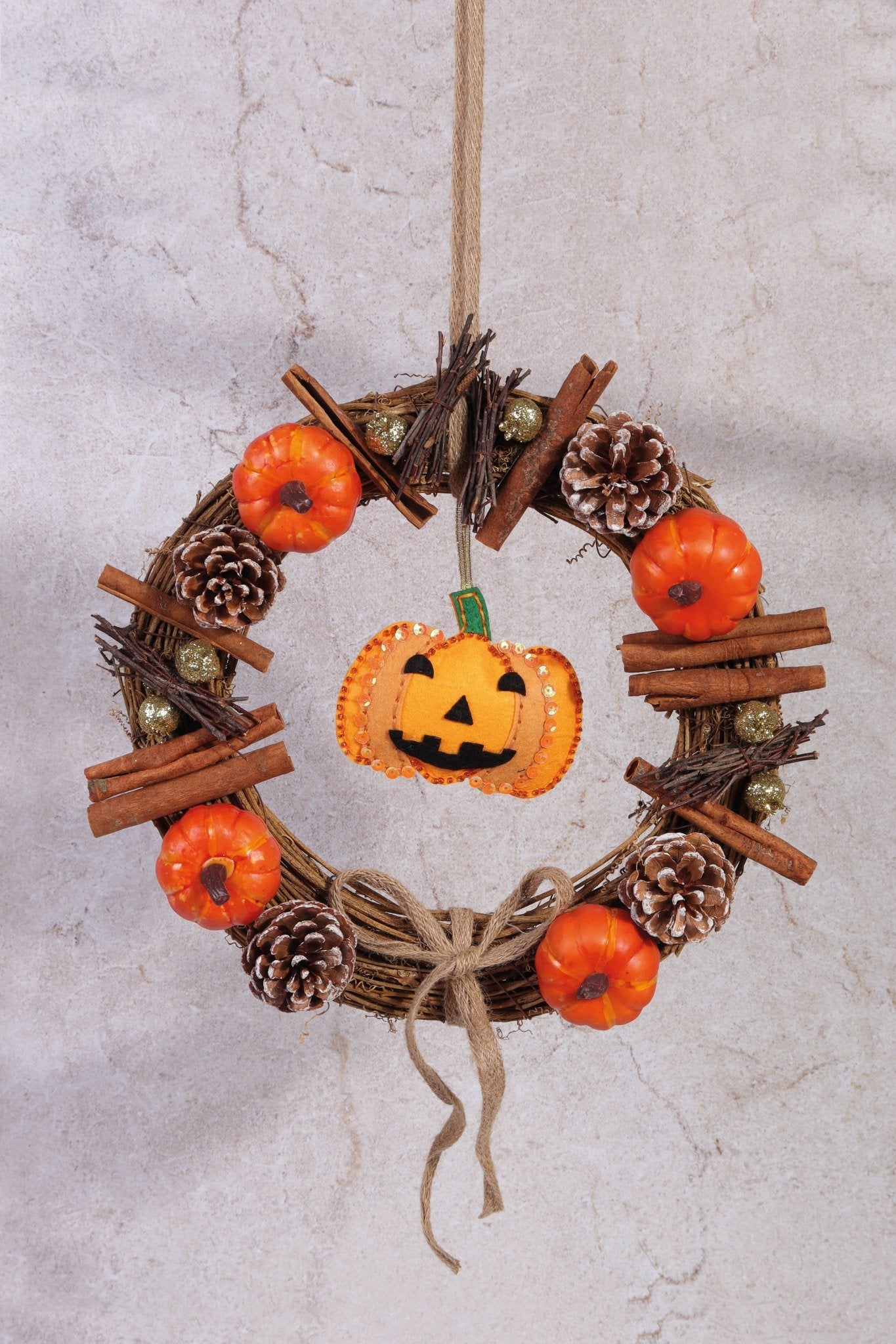Trimits Felt Decoration Kit: Pumpkin | Buy Online from The Home Crafters