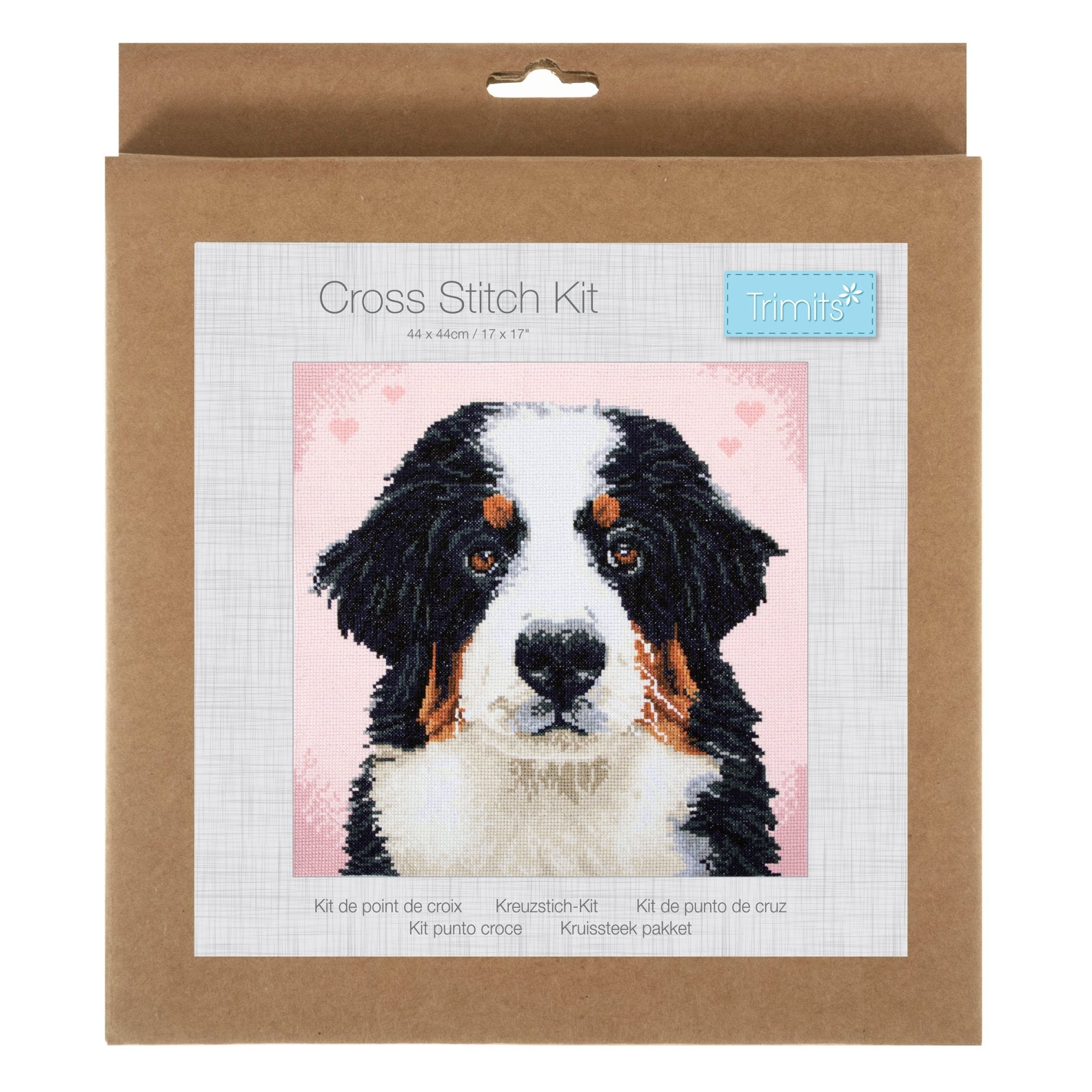 Trimits Large Counted Cross Stitch Kit: Bernese | Buy Online from The Home Crafters
