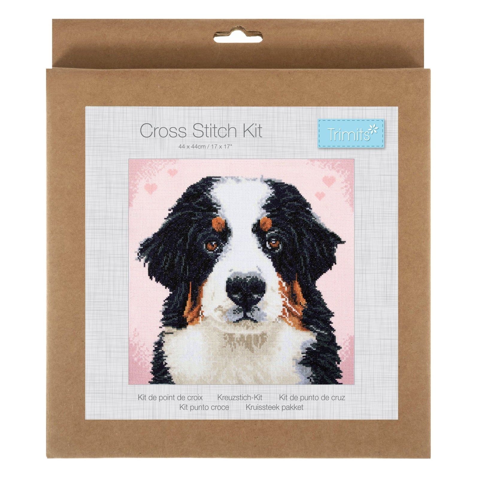 Trimits Large Counted Cross Stitch Kit: Bernese | Buy Online from The Home Crafters
