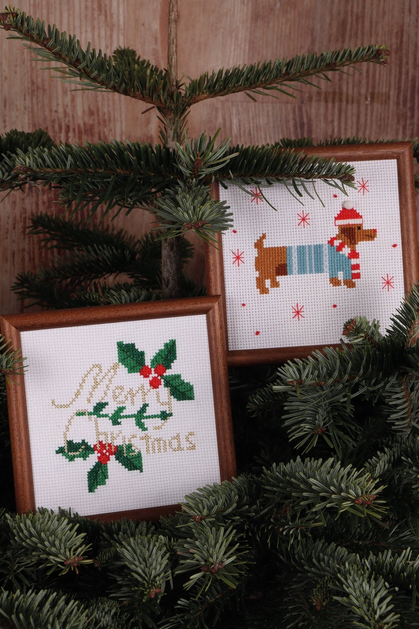Trimits Mini Festive Counted Cross Stitch Kit: Merry Christmas | Buy Online from The Home Crafters
