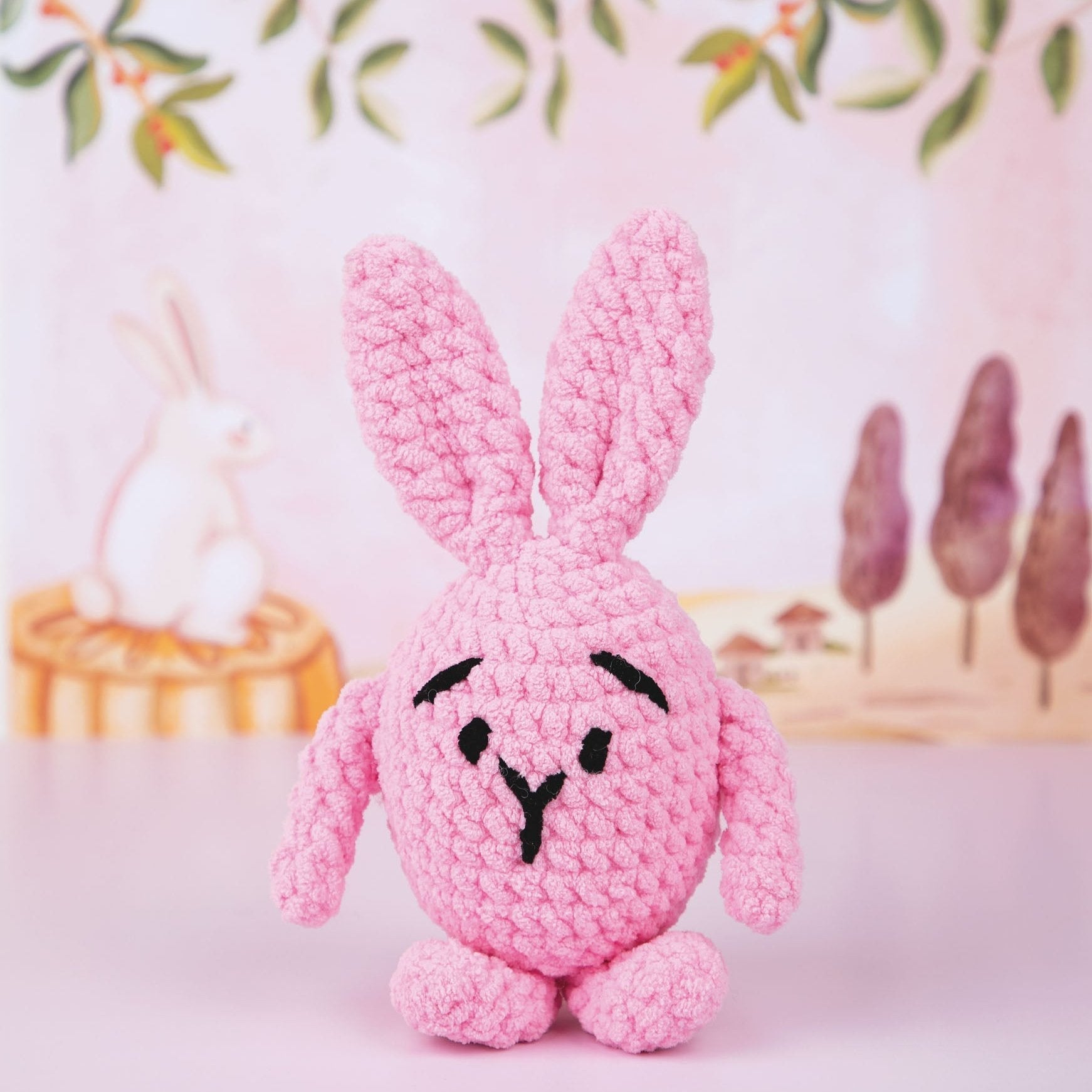 Knitty Critters Hello Softies Crochet Kit: Bubbles The Bunny | Buy Online from The Home Crafters