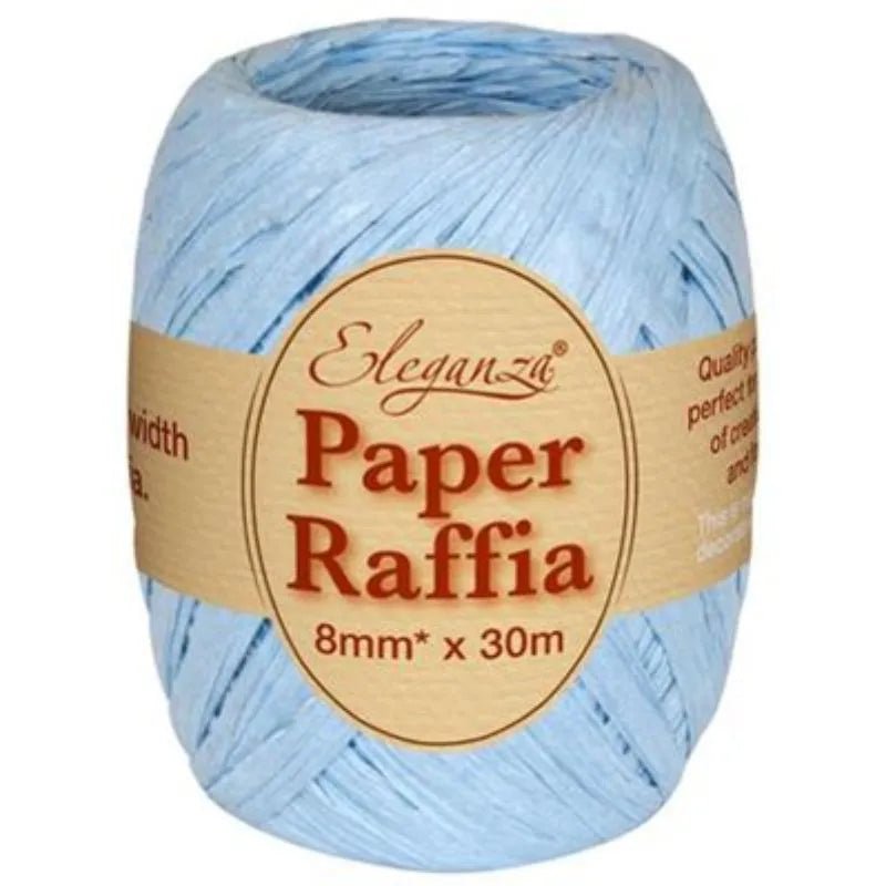 8mm Paper Raffia Ribbon - 30m | Buy Online from The Home Crafters