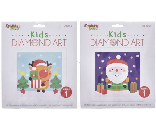 Kreative Kids Christmas Diamond Art Kit | Buy Online from The Home Crafters