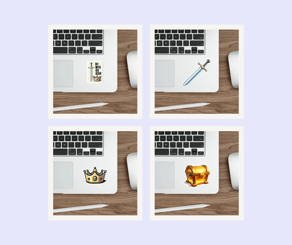 Medieval Sticker Bundle | Buy Online from The Home Crafters