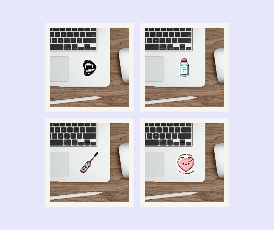 Edgy Emotions Sticker Bundle – Sad Girl Aesthetic | Buy Online from The Home Crafters