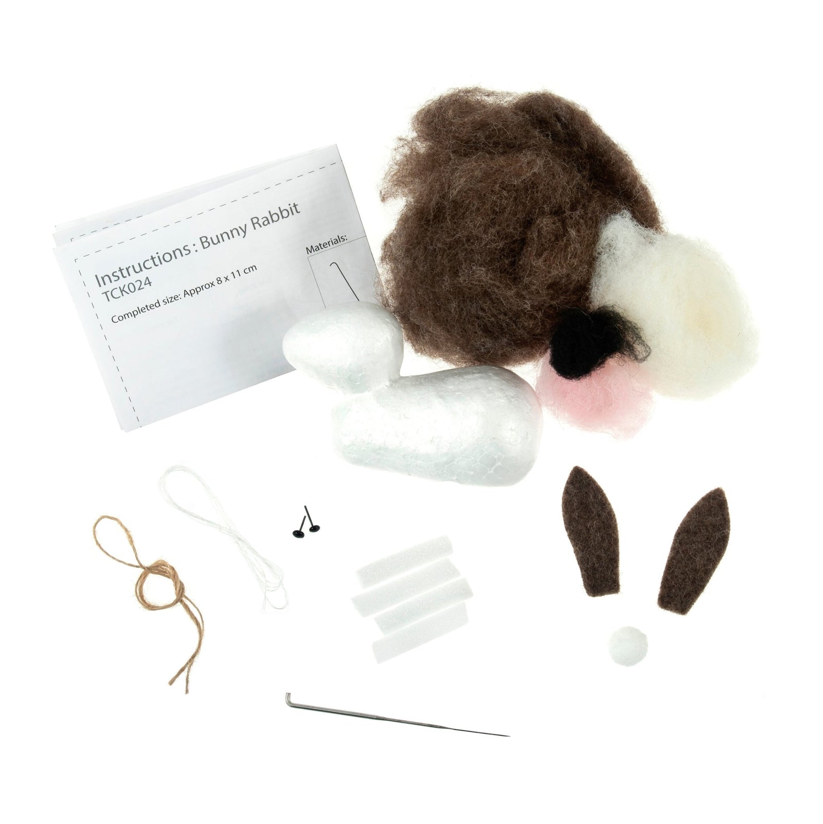Trimits Mini Needle Felting Kit: Bunny | Buy Online from The Home Crafters