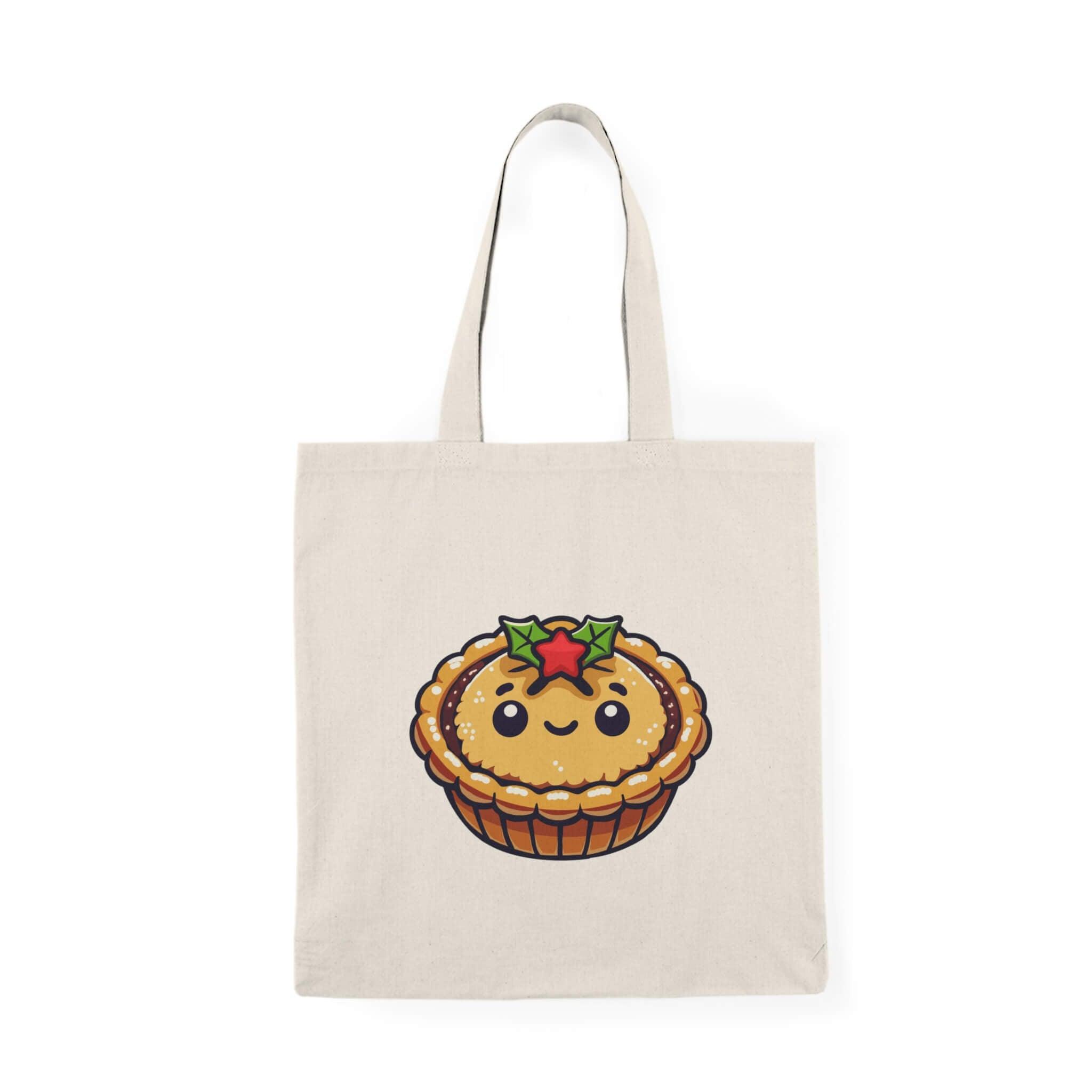 Cute Mince Pie Tote – Eco - Friendly Xmas Bag | Buy Online from The Home Crafters