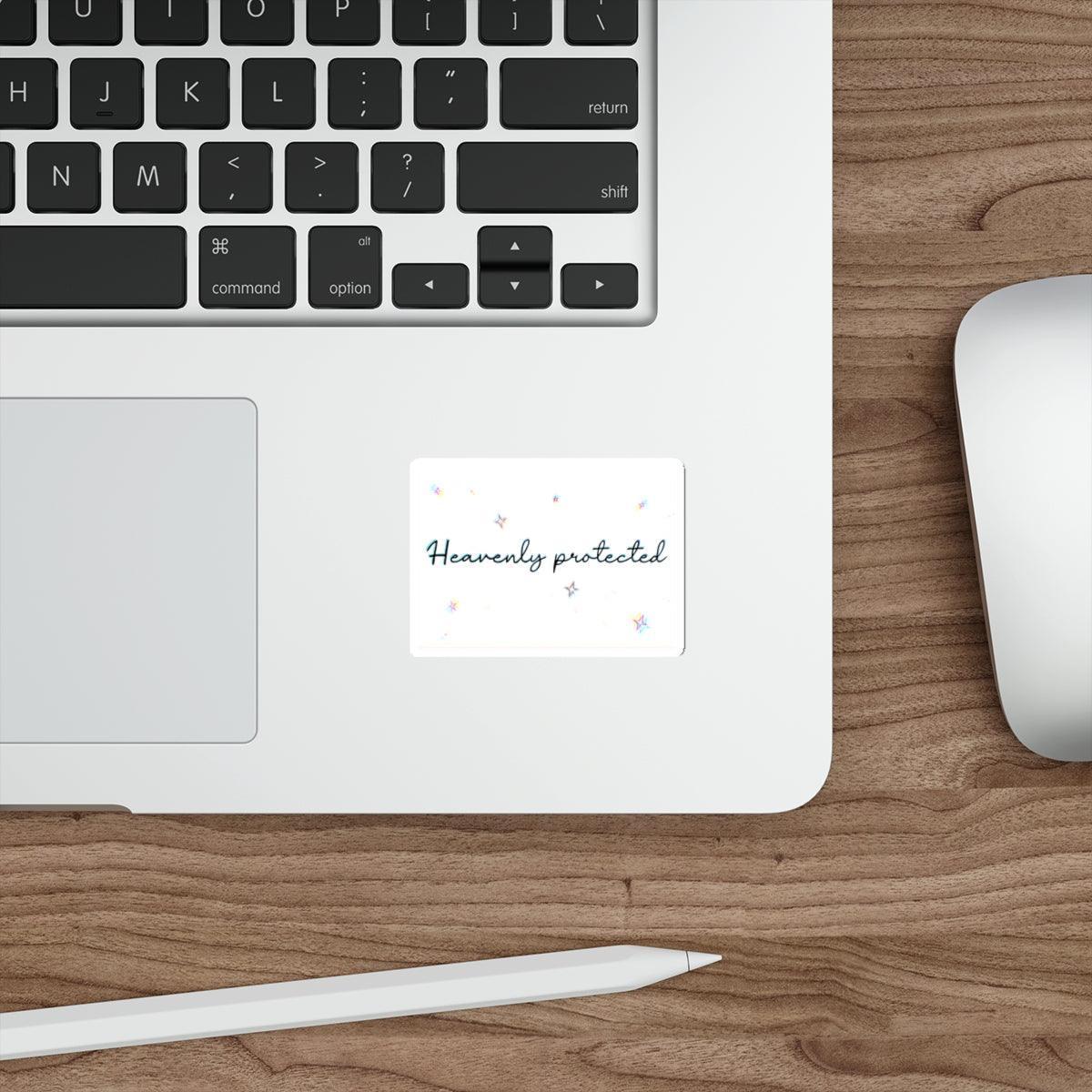 Heavenly Protected Sticker – Faith - Based Aesthetic | Buy Online from The Home Crafters