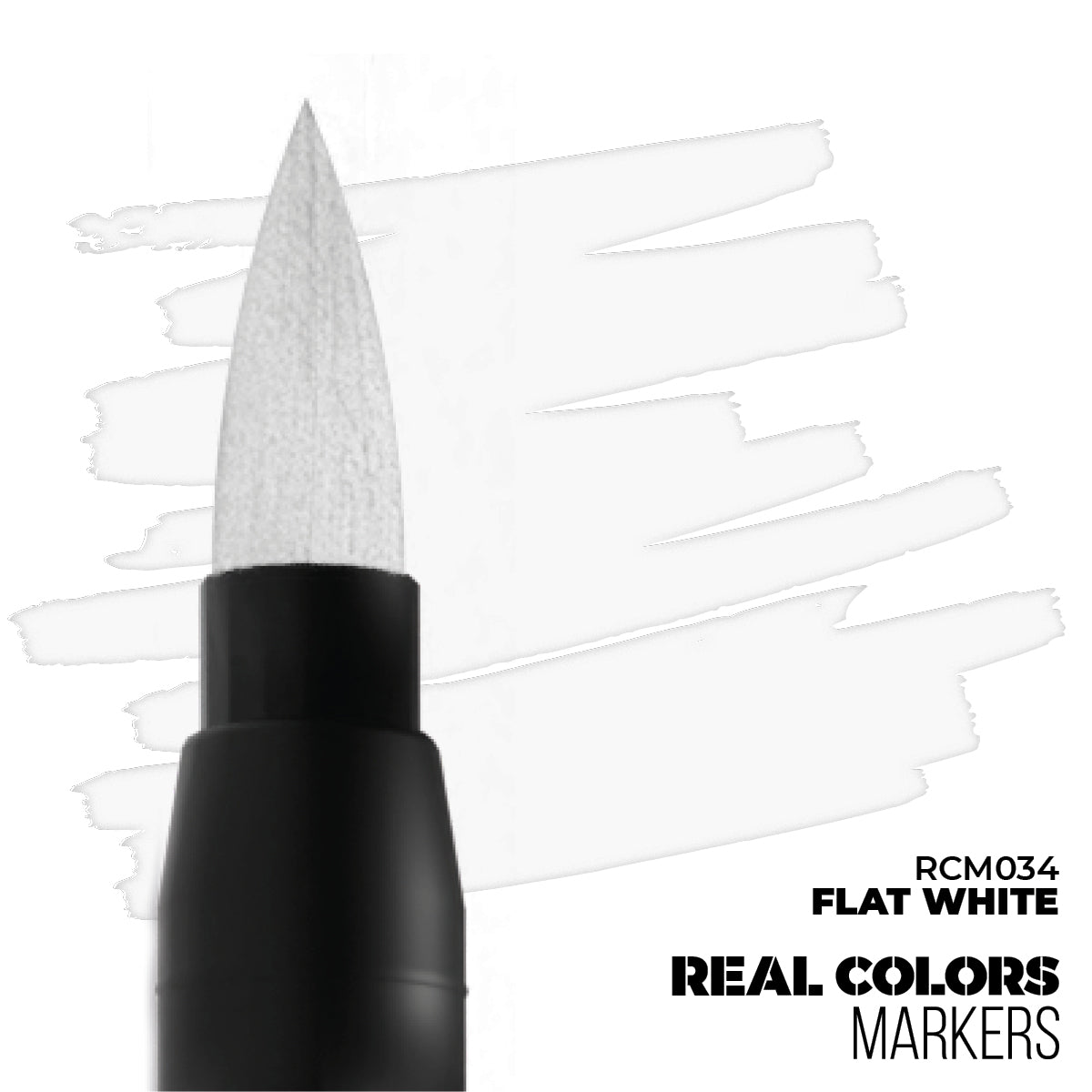 AK Real Color Marker - Flat White | Buy Online from The Home Crafters