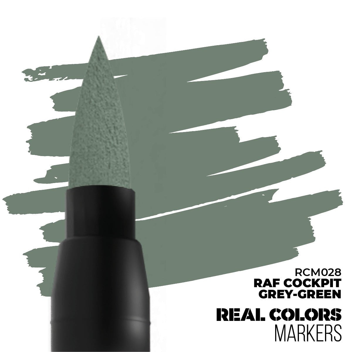 AK Real Color Marker - RAF Cockpit Grey - green | Buy Online from The Home Crafters